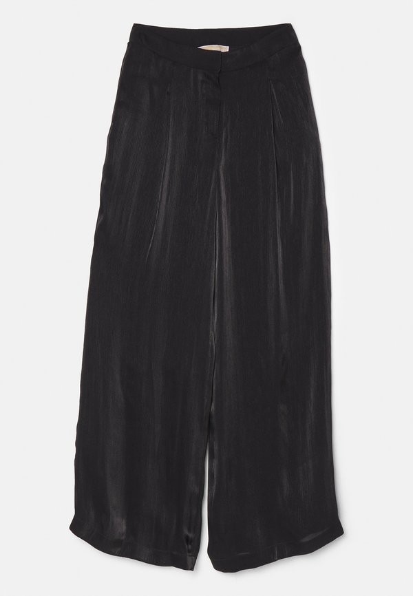 IRIDESCENT WIDE LEG PANTS - Trousers3