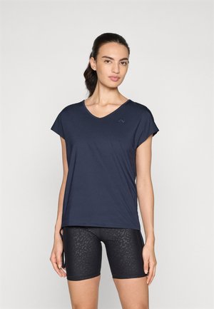 ONPAUB SMILA BAT LOOSE TOP - Sports T-shirts - night sky