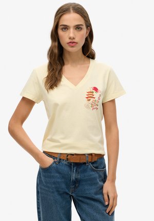 T-shirts print - urban cream