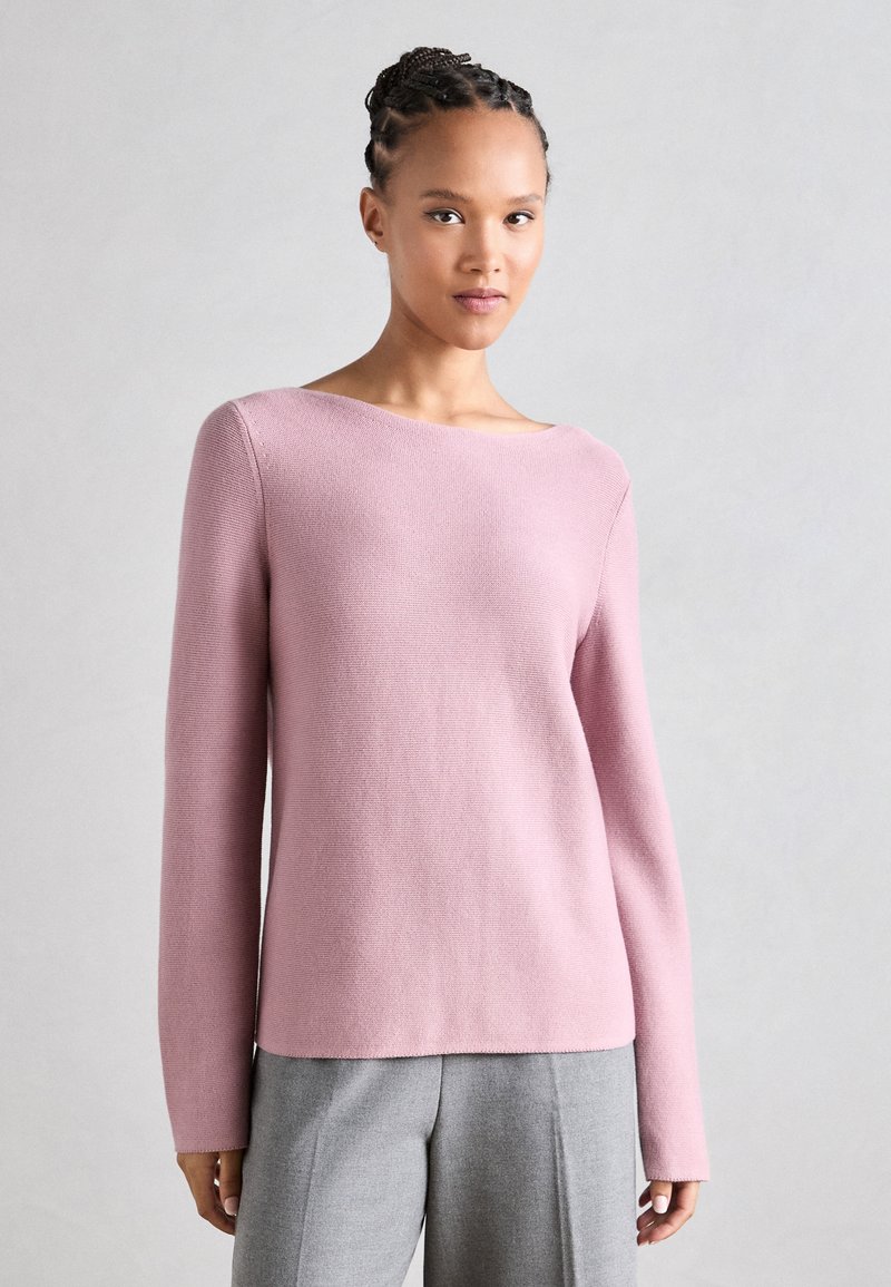 Marc O'Polo Strikkegenser - dark mauve