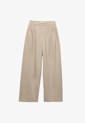 Marks & Spencer, MULTI PLEAT WIDE LEG TROUSERS. - Bukser - multi neutral