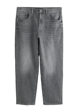 Next, RELAXED FIT - CLASSIC STRETCH JEANS  . - Jeans Relaxed Fit - light grey crosshatch