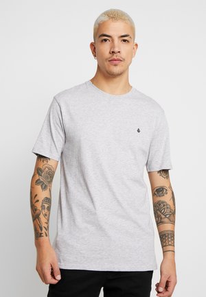 STONE BLANKS - T-shirt basic - mottled light grey