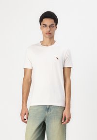 Abercrombie & Fitch 3-Pack Polished Signature Icon Tees - T-shirts - casual black/mood indigo/white sand