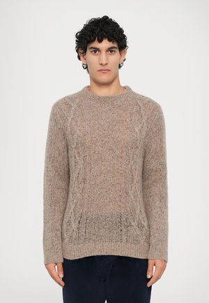 LONG SLEEVE MEN - Pullover - tortora
