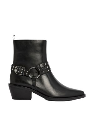 Cowboy- / bikerstøvlette - black