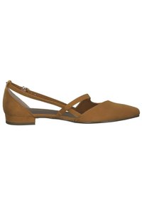Marco Tozzi Bailarinas con hebilla - mottled dark yellow