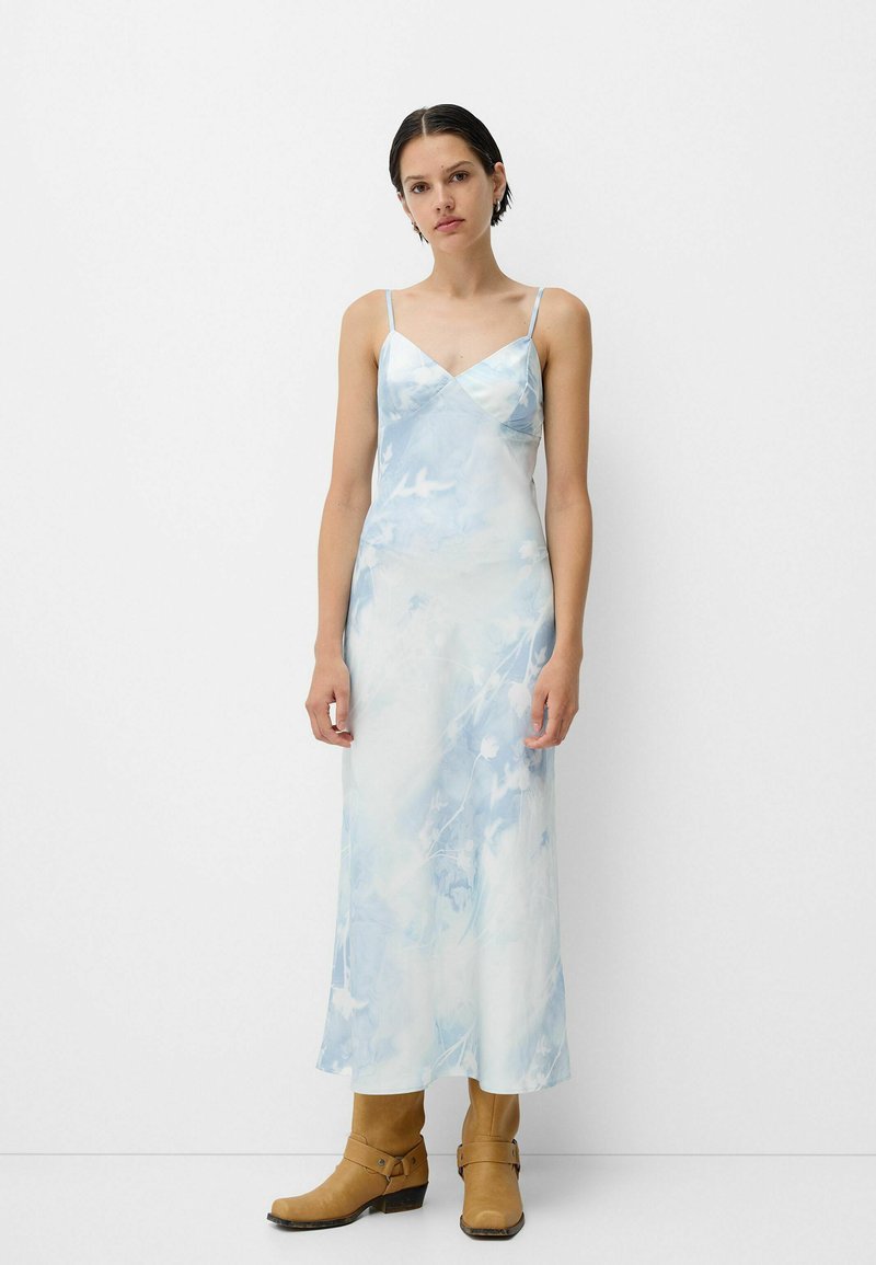 Bershka Jurk blauw Bershka Jurk blauw