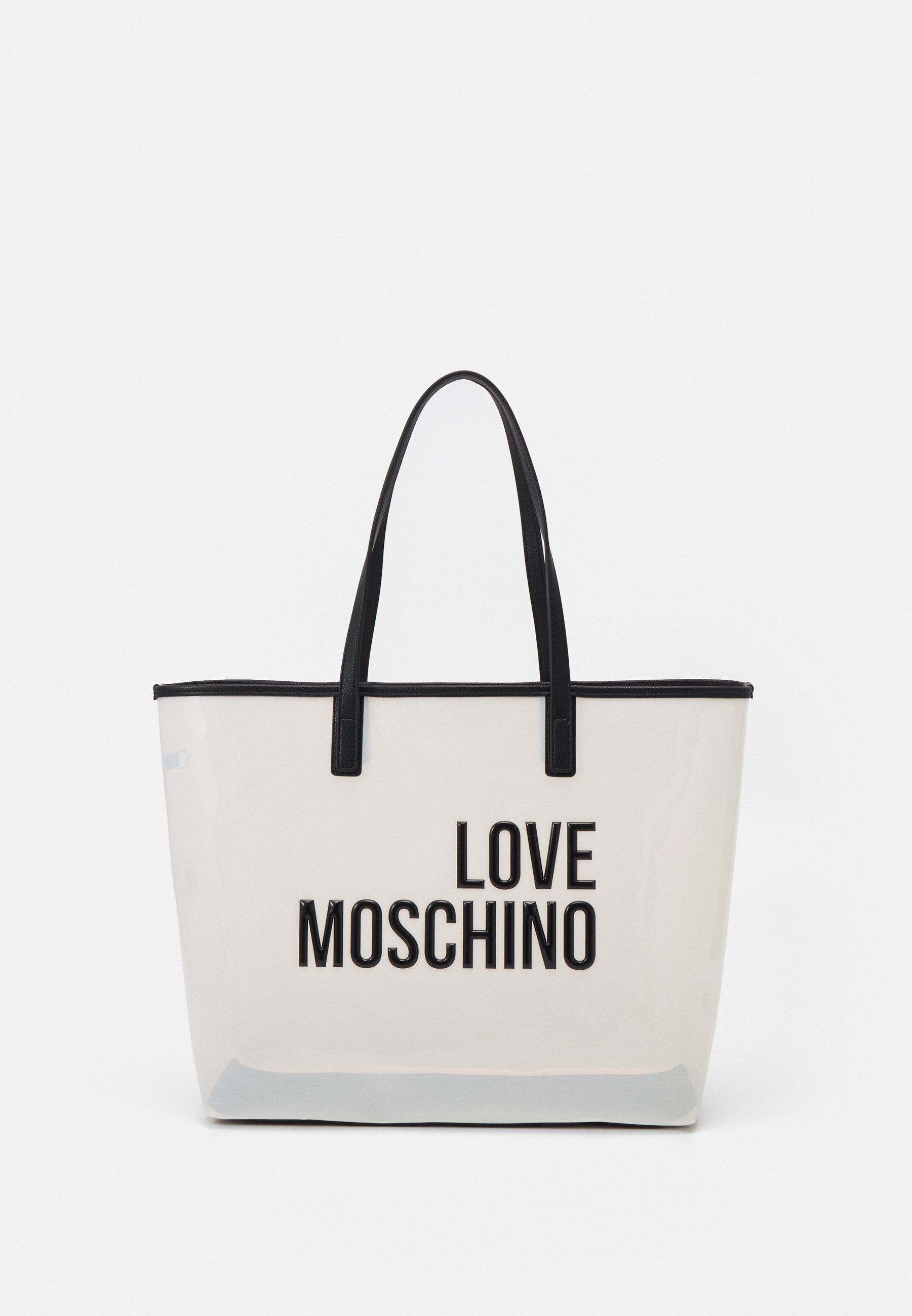 love moschino transparent bag