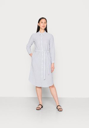 DRESSES LIGHT WOVEN - Shirt dress - white