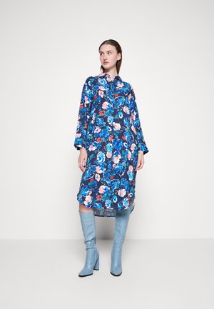 YAS YASVILIMA SHIRT DRESS - Φόρεμα πουκάμισο - blue