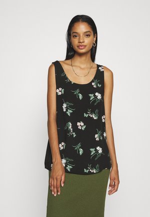 VMSIMPLY EASY TANK - Camicetta - black