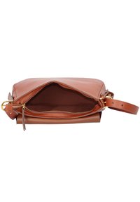 FOSSIL Leren Schoudertas Taryn Crossbody Bag Vanilla Crème