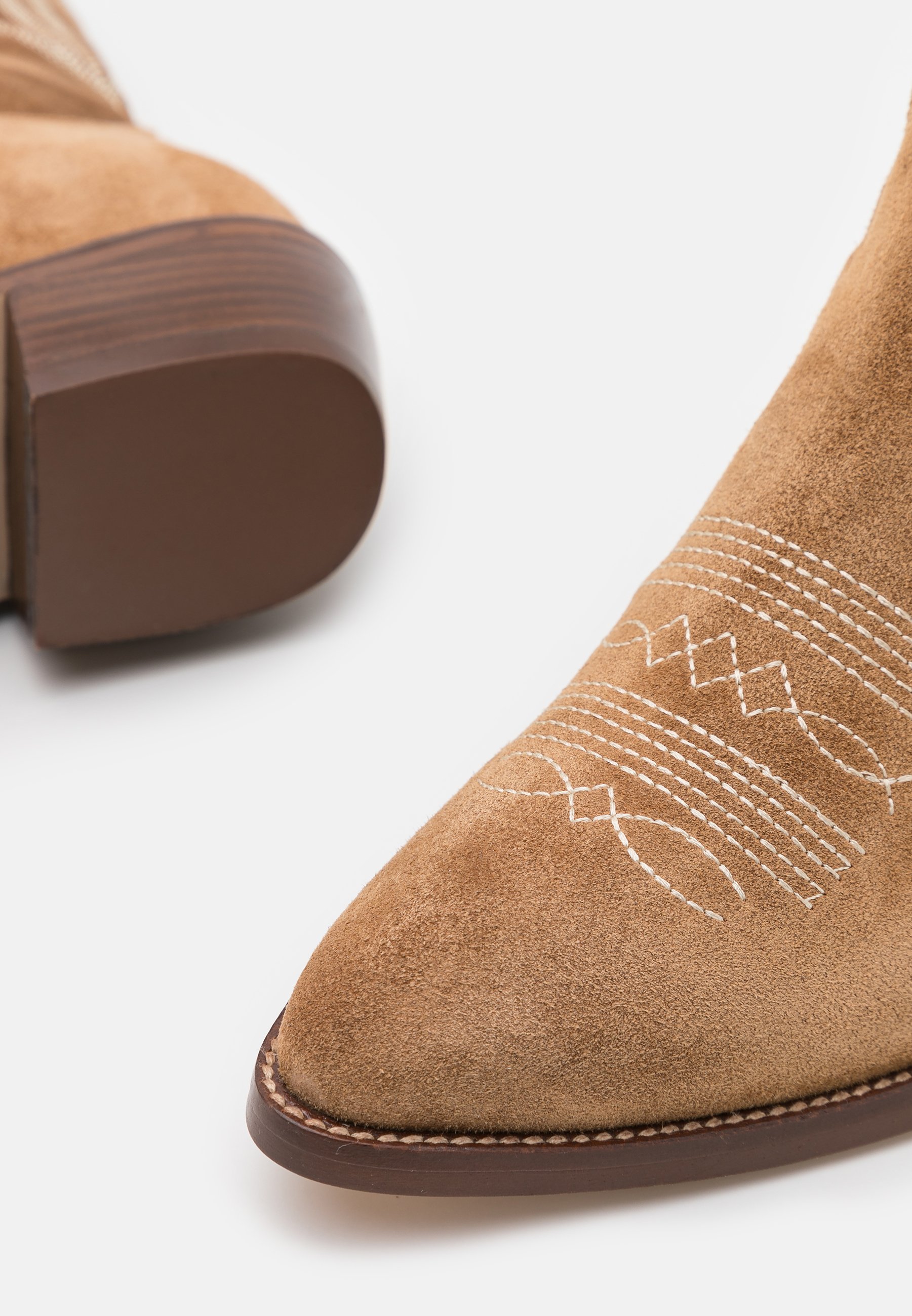 Alpe ROSE - Cowboy/Biker boots - cognac - Zalando.ie