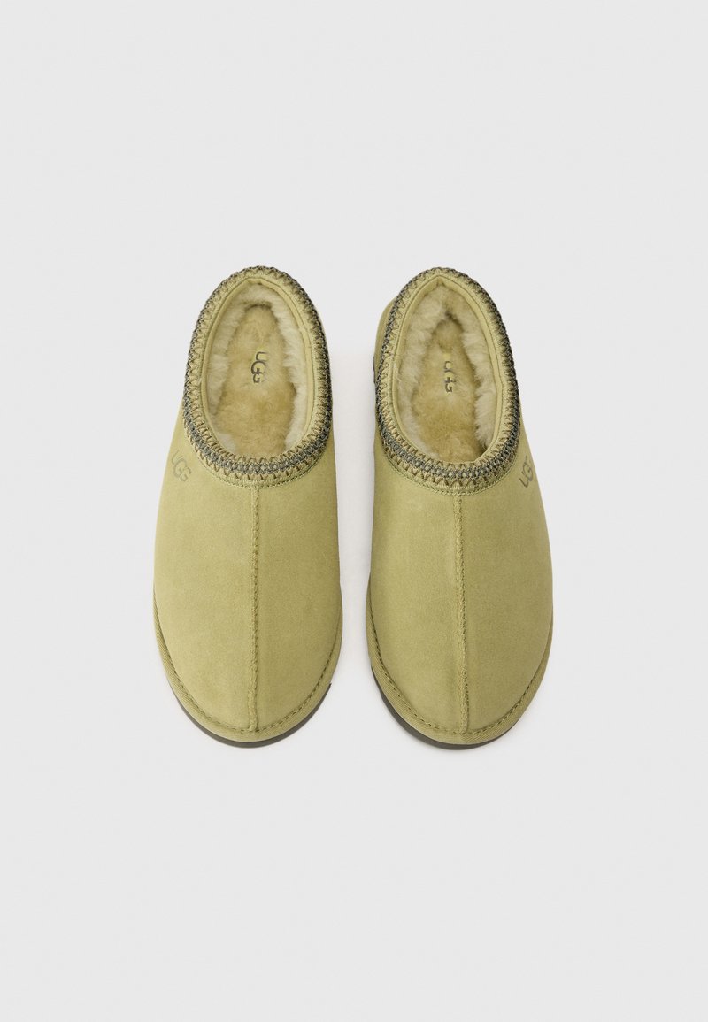Men\'s UGG Tasman II Slipper in Muted Brass / Magnolia Leaf Suede Mens UGG Tasman II Slippers - Muted Brass Suede, Size 8 US  main image 3