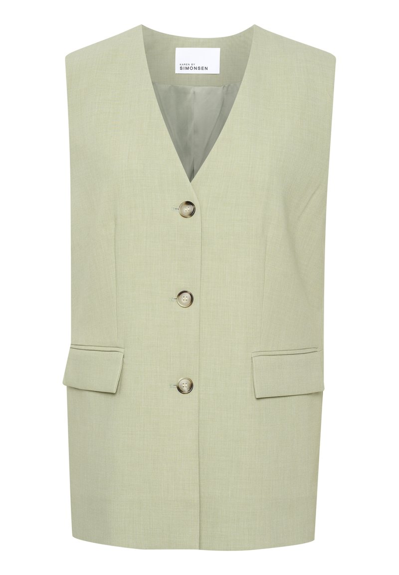 Karen by Simonsen Bodywarmer groen Karen by Simonsen Bodywarmer groen