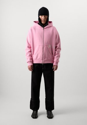 FAST PACKING MULTI POCKET ZIP UNISEX - Zip-up sweatshirt - candy