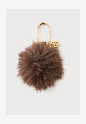 BOSS, PONPON CHARM - Llavero - gold-coloured/brown