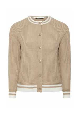 Yours Clothing, PLUS SIZE CARDIGANS - Cardigan - tan