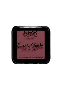 NYX Professional Makeup SWEET CHEEKS CREAMY POWDER BLUSH MATTE - Blusher - 05 bang bang