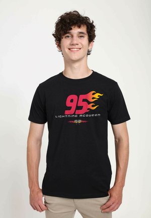 Henry Tiger PIXAR CARS FLAMING NINETY FIVE UNISEX - T-shirt z nadrukiem