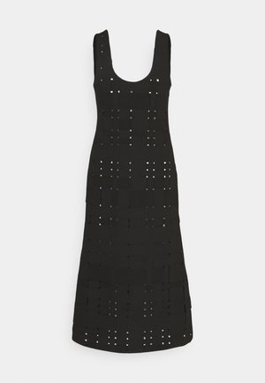 A.W.A.K.E. MODE WEAVED FITTED TANK DRESS - Cocktail φόρεμα / Φόρεμα για πάρτι - black