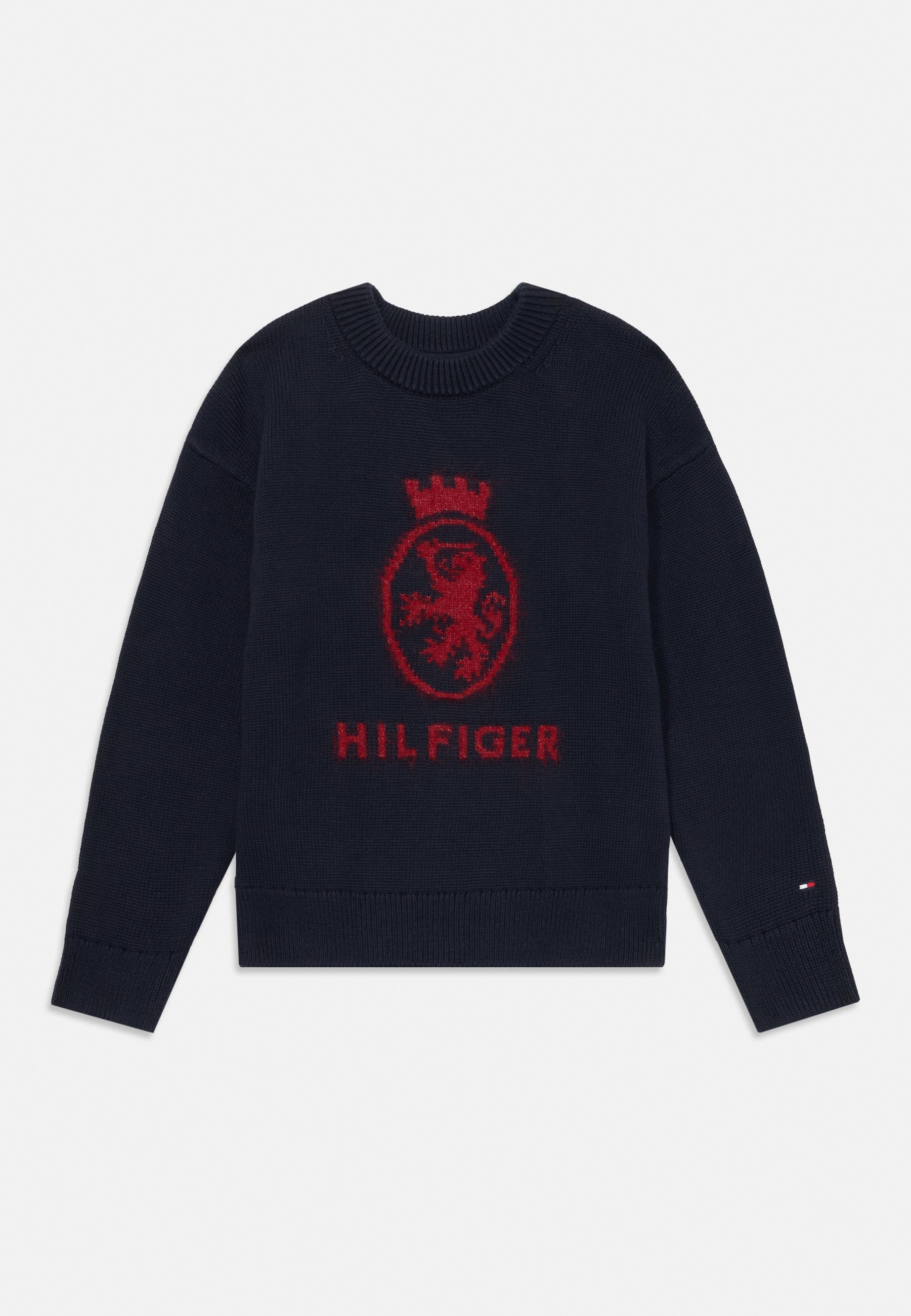 Tommy Hilfiger CREST CREW NECK Jumper desert sky/dark blue