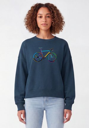 watapparel, FAHRRAD BY NIGHT - Sweatshirt - deep teal