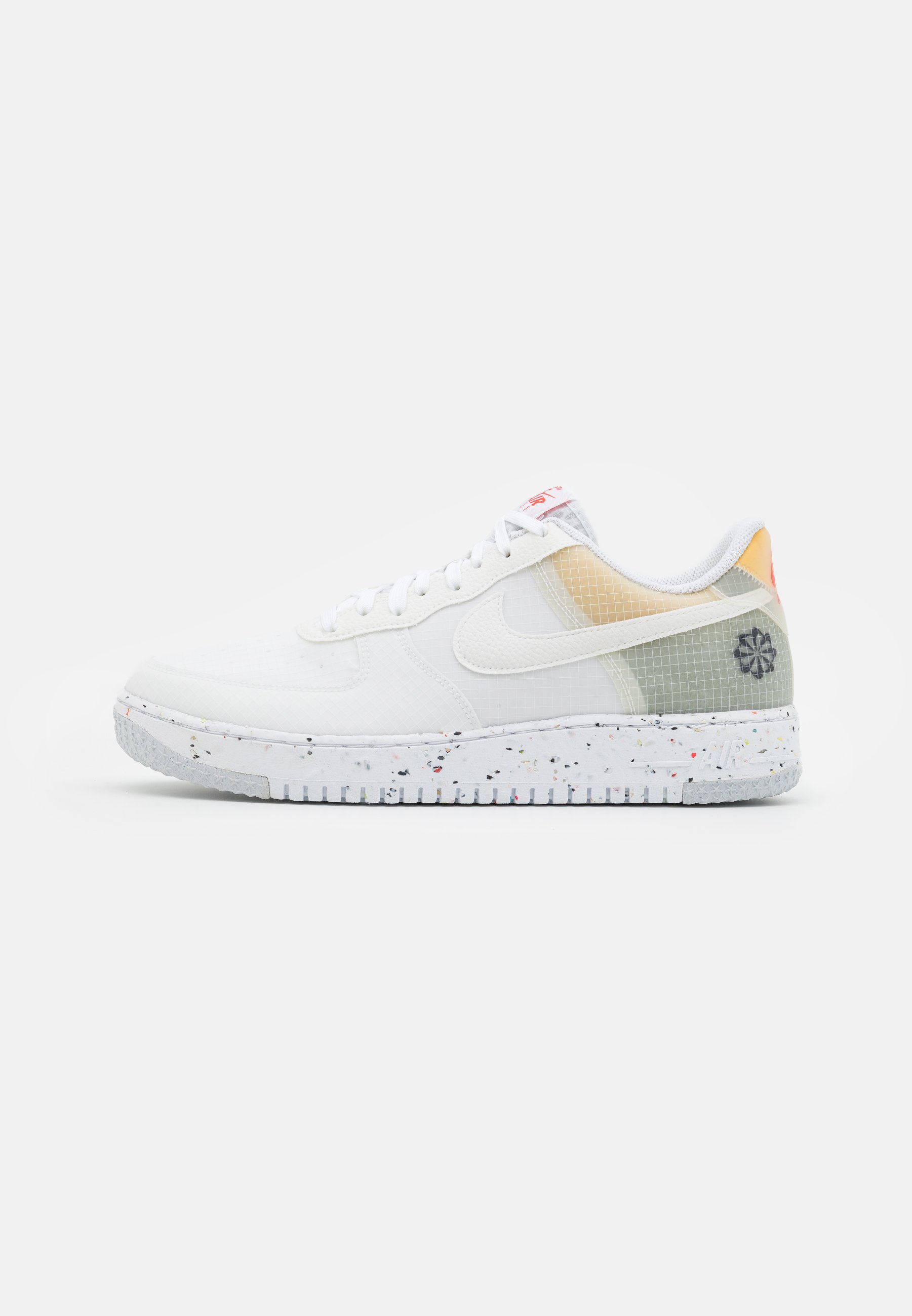 Nike Sportswear Air Force 1 Crater Sneaker Low White Orange Weiss Zalando De