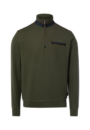 bugatti, BUGATTI PULLOVER - Jumper - oliv