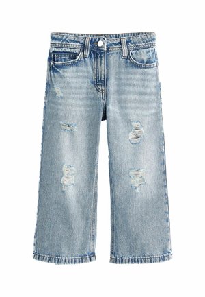 Next WIDE LEG  - REGULAR FIT - Platėjantys džinsai - blue denim