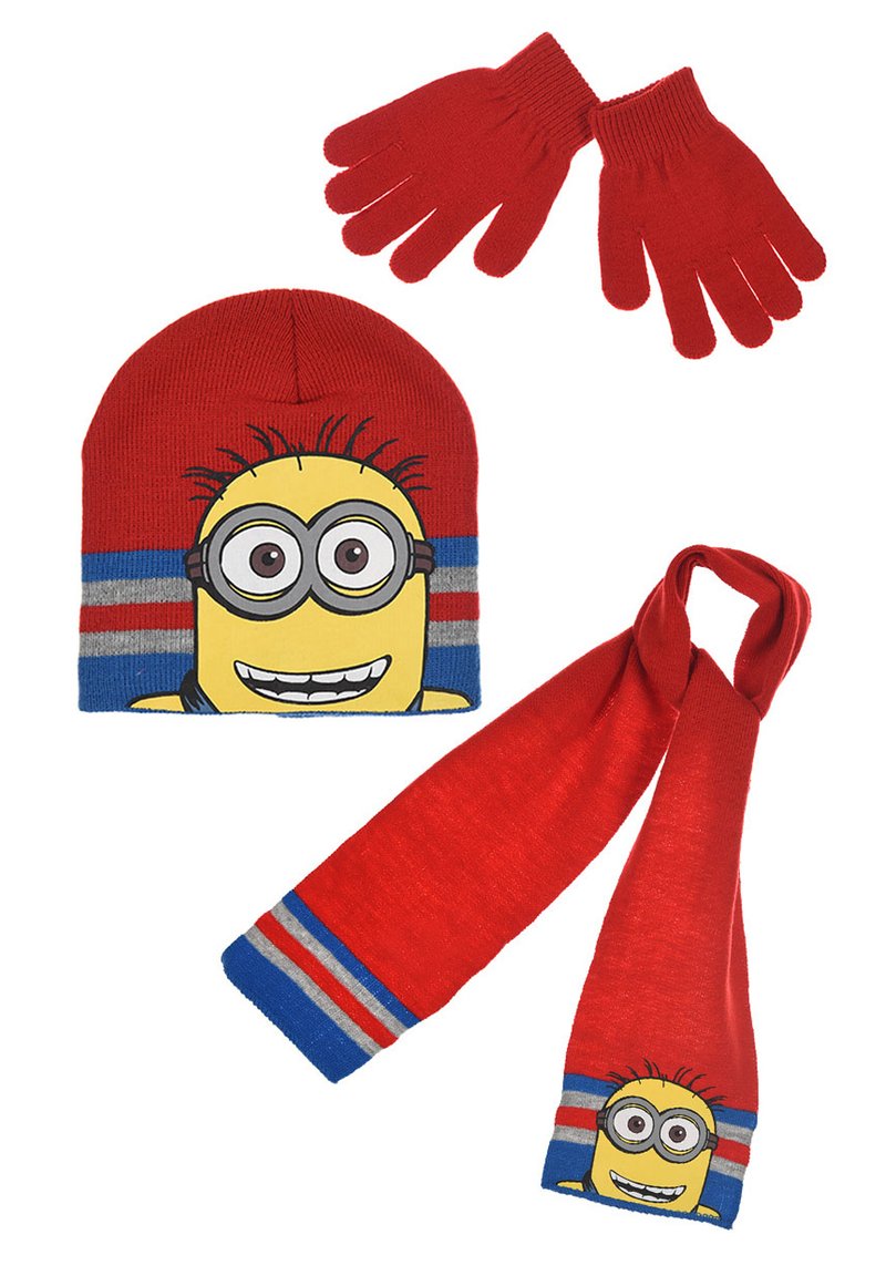 Kinder Taschen & Rucksäcke | Minions WINTERSET MÜTZE, SCHAL, HANDSCHUHESchalrot - PZ00784 Kinder Taschen & Rucksäcke | Minions WINTERSET MÜTZE, SCHAL, HANDSCHUHESchalrot - PZ00784