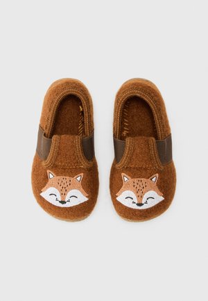 Slippers - cognac