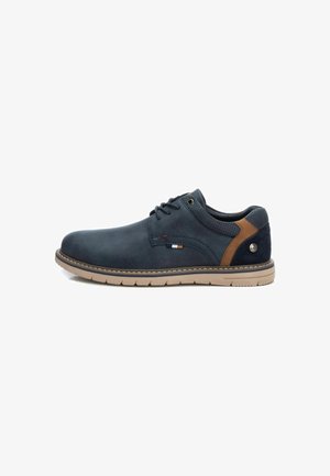 XTI Zapatos con cordones - navy