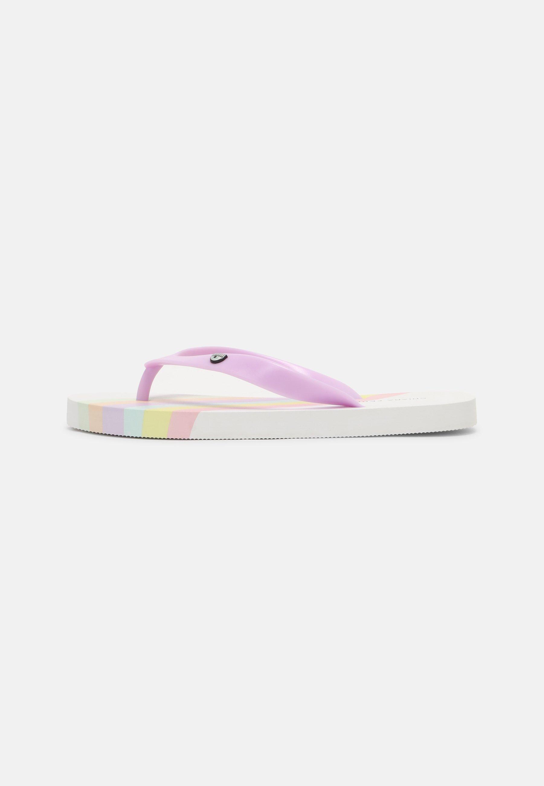 CHIARA FERRAGNI Chanclas de dedo - white/rainbow/blanco - Zalando.es