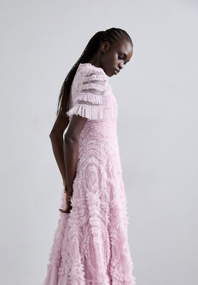 Needle & Thread VERITY RUFFLE VNECK GOWN - Pidulikud riided - mauve