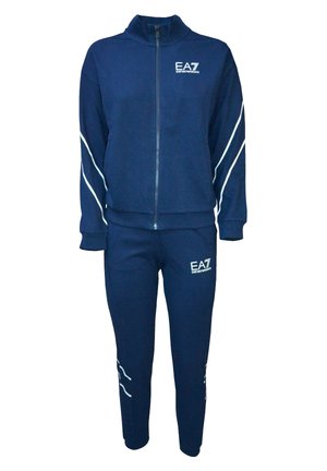 EA7 Emporio Armani FULL ZIP - Tuta - blue