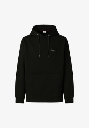 Mustangas džemperis, pagamintas iš medvilnės mišinio, turi priekinę kišenę, suvarstomas gaubtas ir mažą siuvinėtą logotipą ant krūtinės. Minkšta tekstūra.