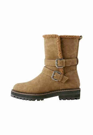STANDARD/WIDE FIT - FOREVER COMFORT® DOUBLE BUCKLE. - Cizme de iarnă - new tan brown