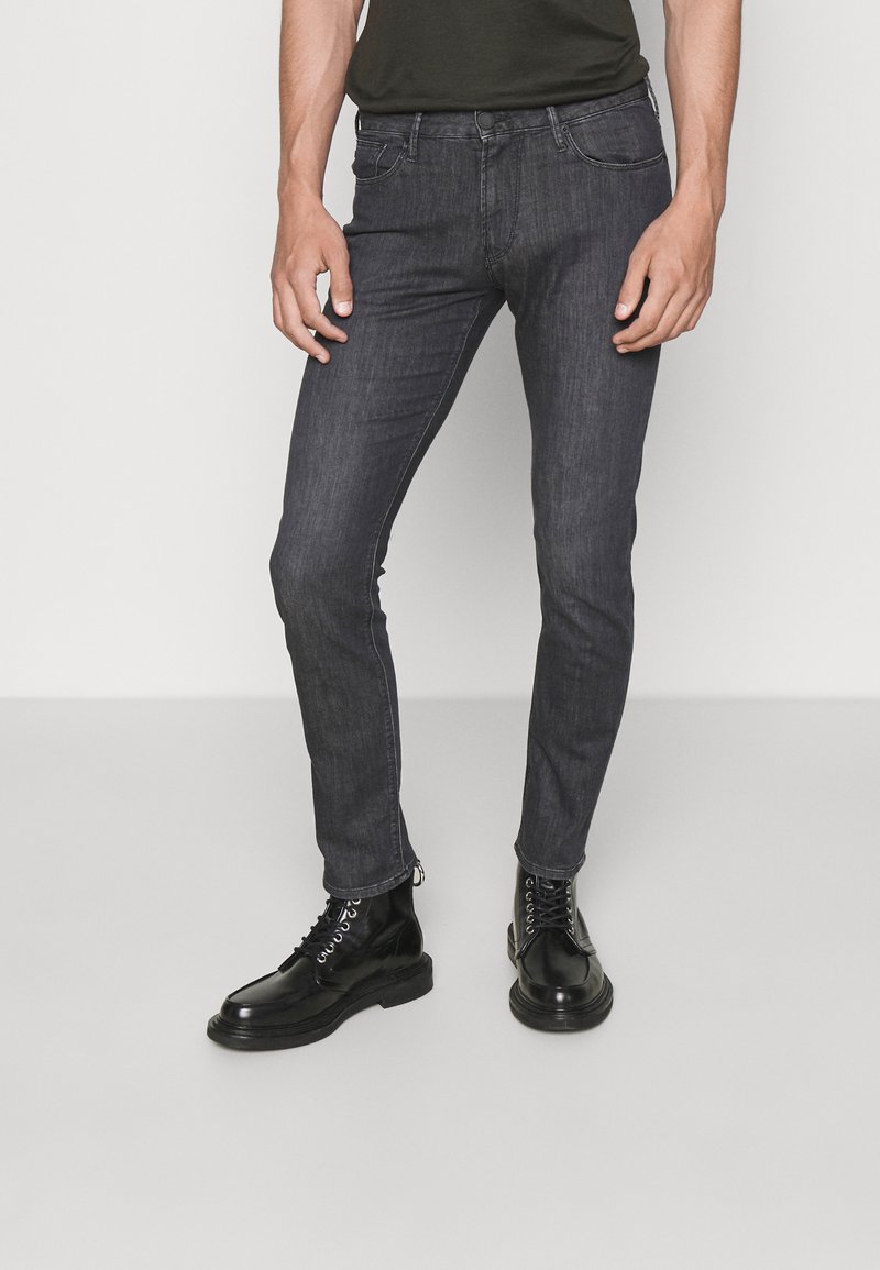 Emporio Armani POCKETS PANT - Calças de ganga justas - nero