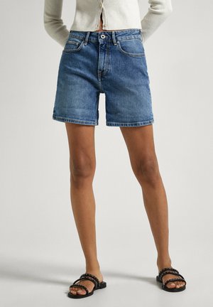 Denim shorts - denim