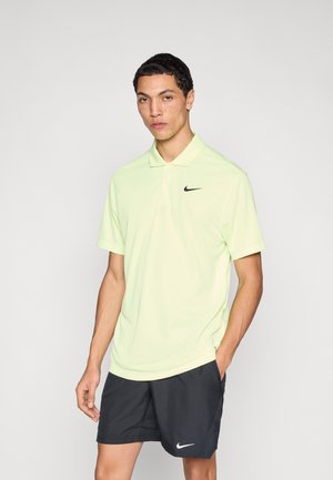 Poloshirt - light liquid lime/black