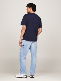 Tommy Jeans DNA TEE - T-shirts print - dark night navy