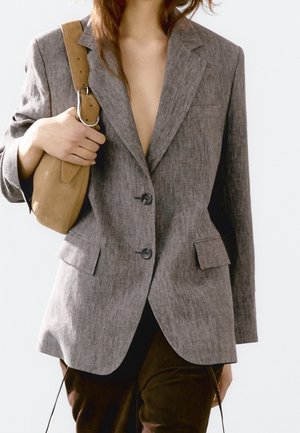 Blazer - mottled brown