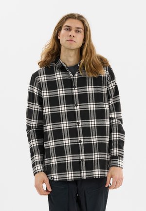 HOGGS - Vapaa-ajan kauluspaita - black