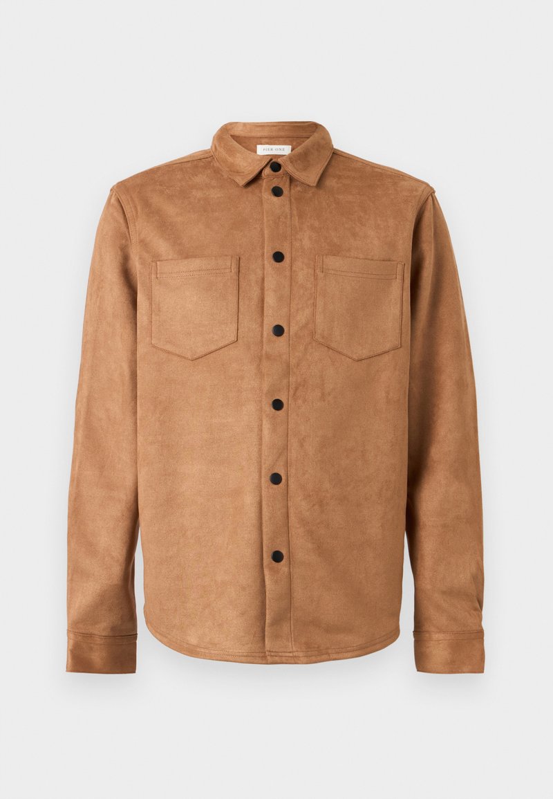 Pier One Camisa - camel/cor de camelo - Zalando.pt