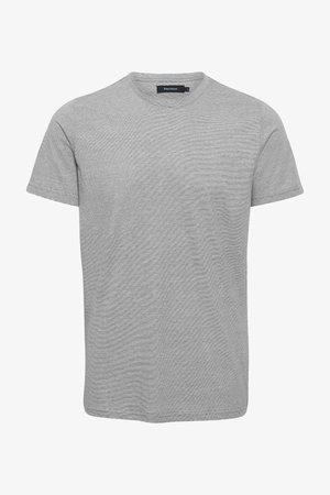 JERMANE - Nyomott mintás póló - dark navy