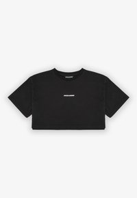 Pegador LAYLA CROPPED TEE - T-shirts - black/white
