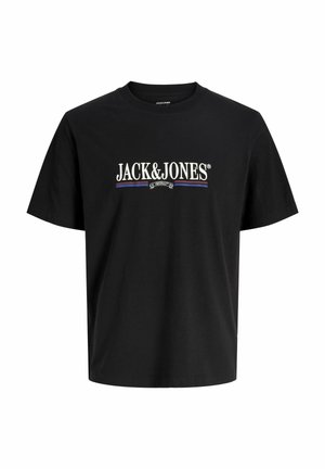 Jack & Jones, T-SHIRT PLUS SIZE LOGO T-SHIRT - T-shirt imprimé - black
