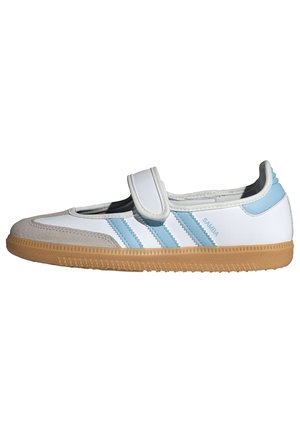 SAMBA JANE J - Balerínky s remienkom okolo členku - ftwr white/clear sky/gum